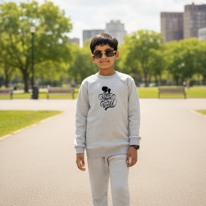 Kids Sweatshirt & Pajama Set large