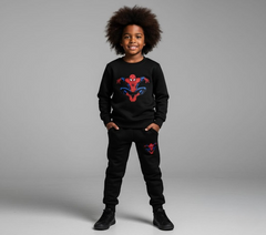 Winter Fleece Sweatshirt & Trouser Outfit for Boys & Girls