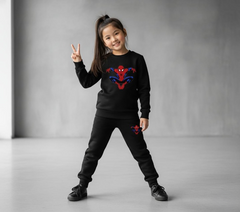 Winter Fleece Sweatshirt & Trouser Outfit for Boys & Girls
