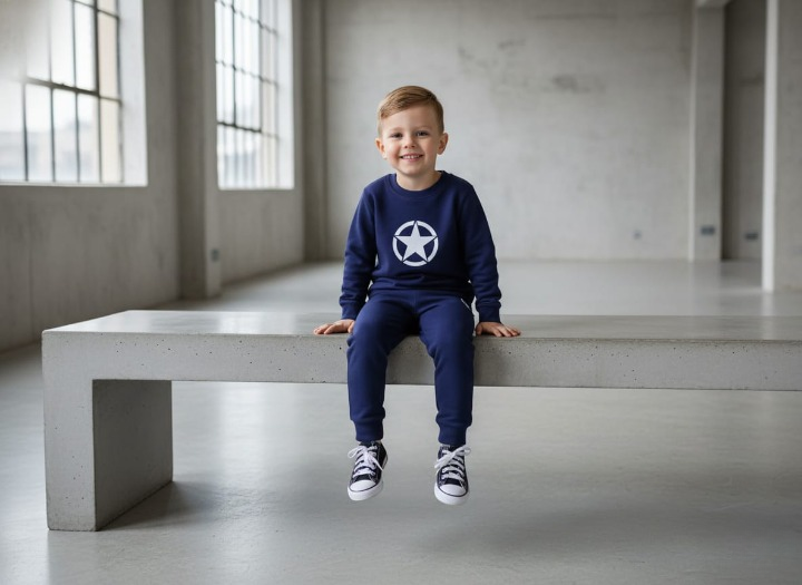 Winter Warm Fleece Clothing Set Outfit for Boys & Girls